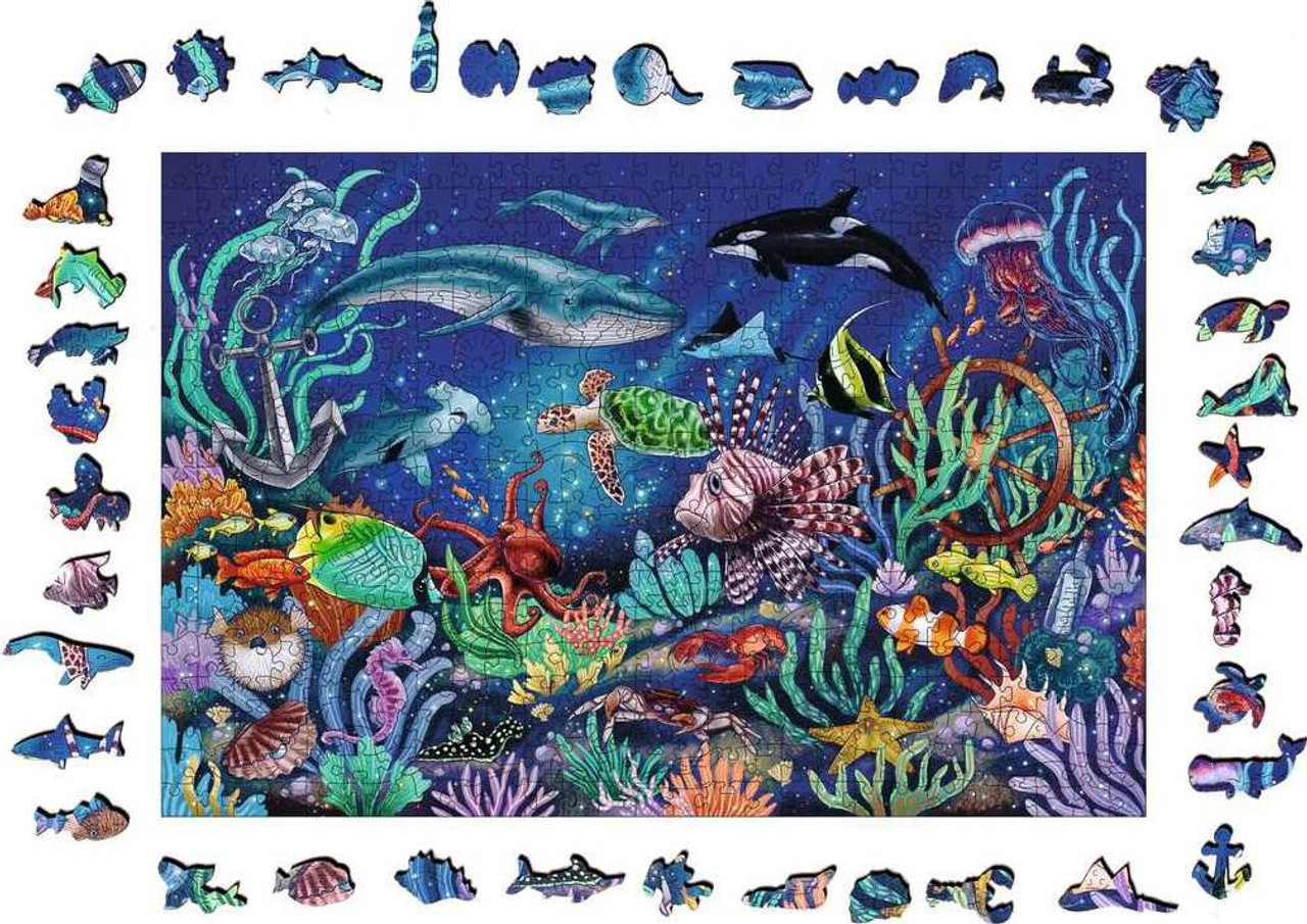 Under the Sea (500 pc Wooden Puzzles) 3