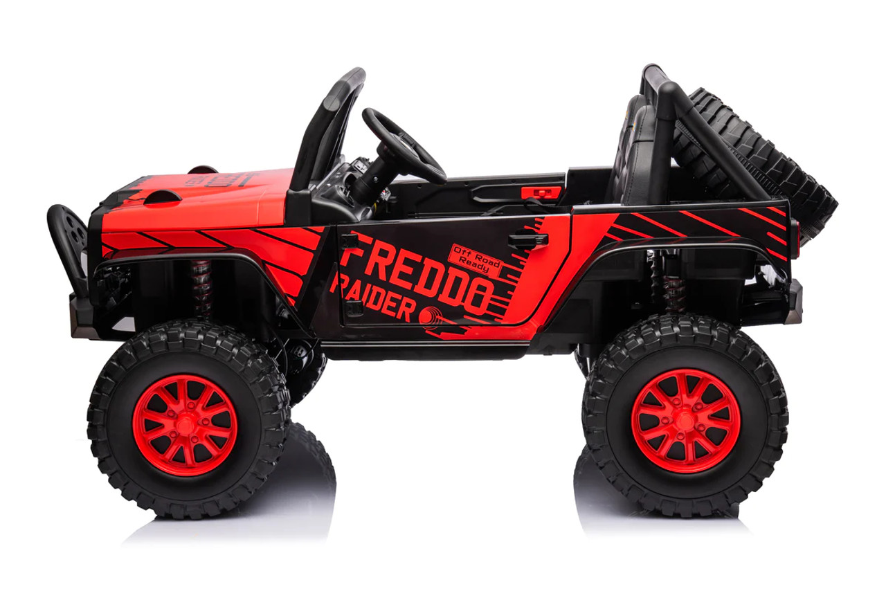 Jeep Raider Red 24 Volt 2 Seater Ride On Fully Assembled