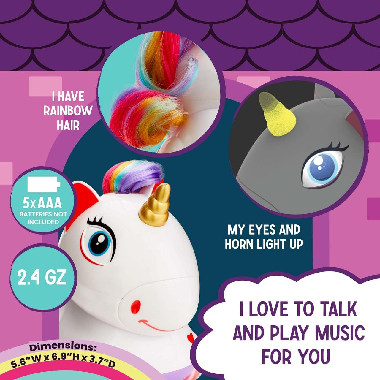 Unicorn Poko Pets Remote Control