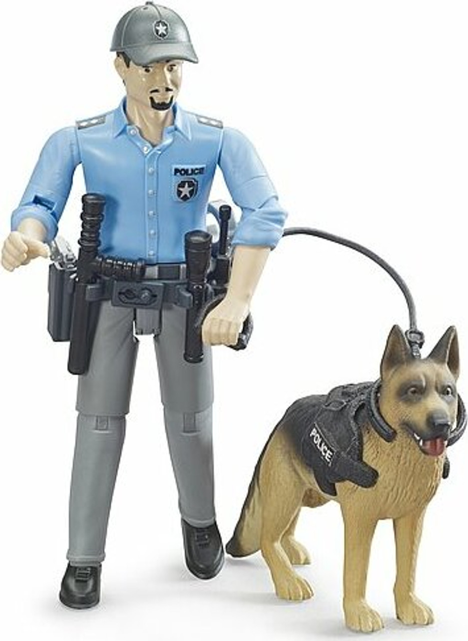 Bworld Police Officer With Dog 1