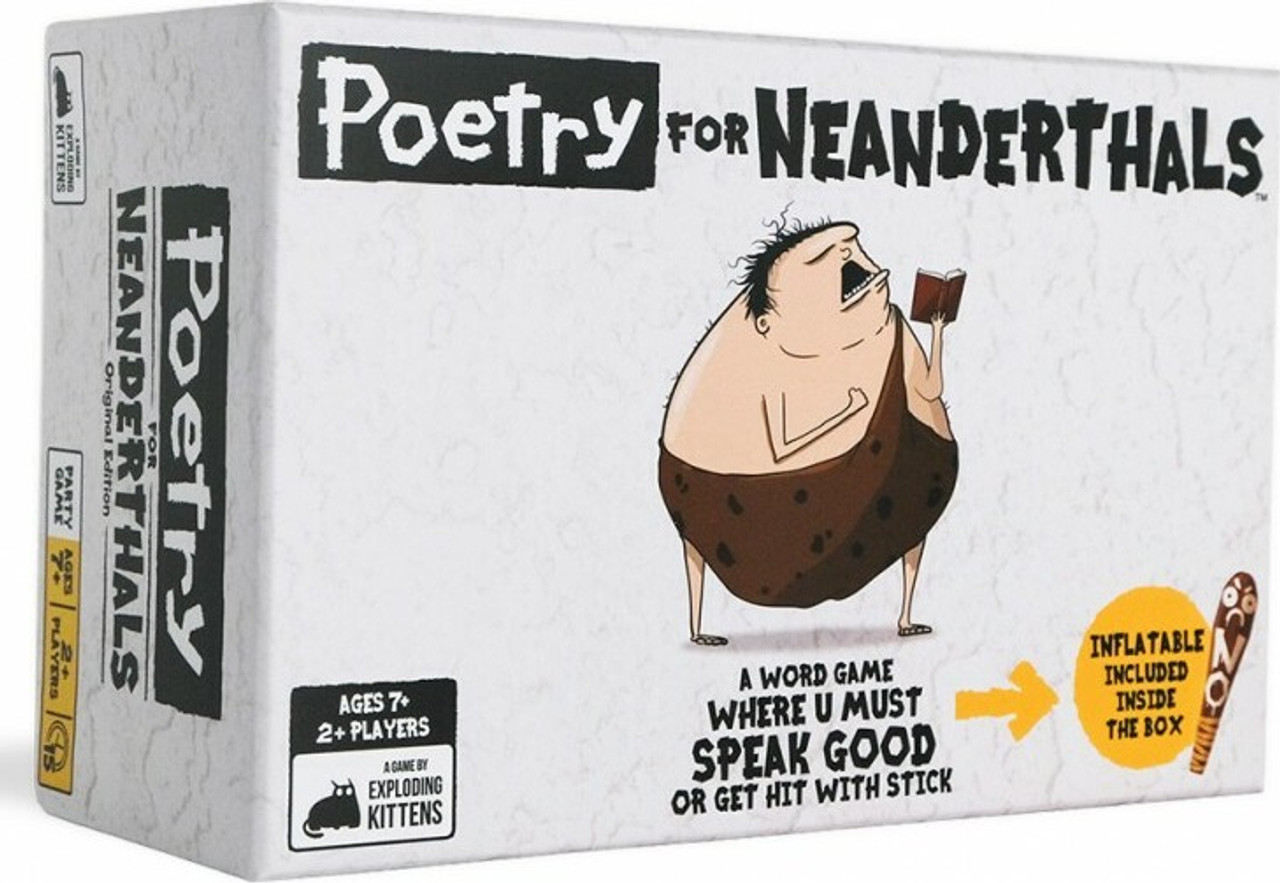 Poetry for Neanderthals 1