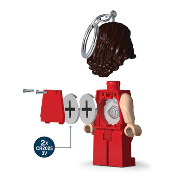 Wonder Woman Lego Keychain Light - PlayMatters Toys