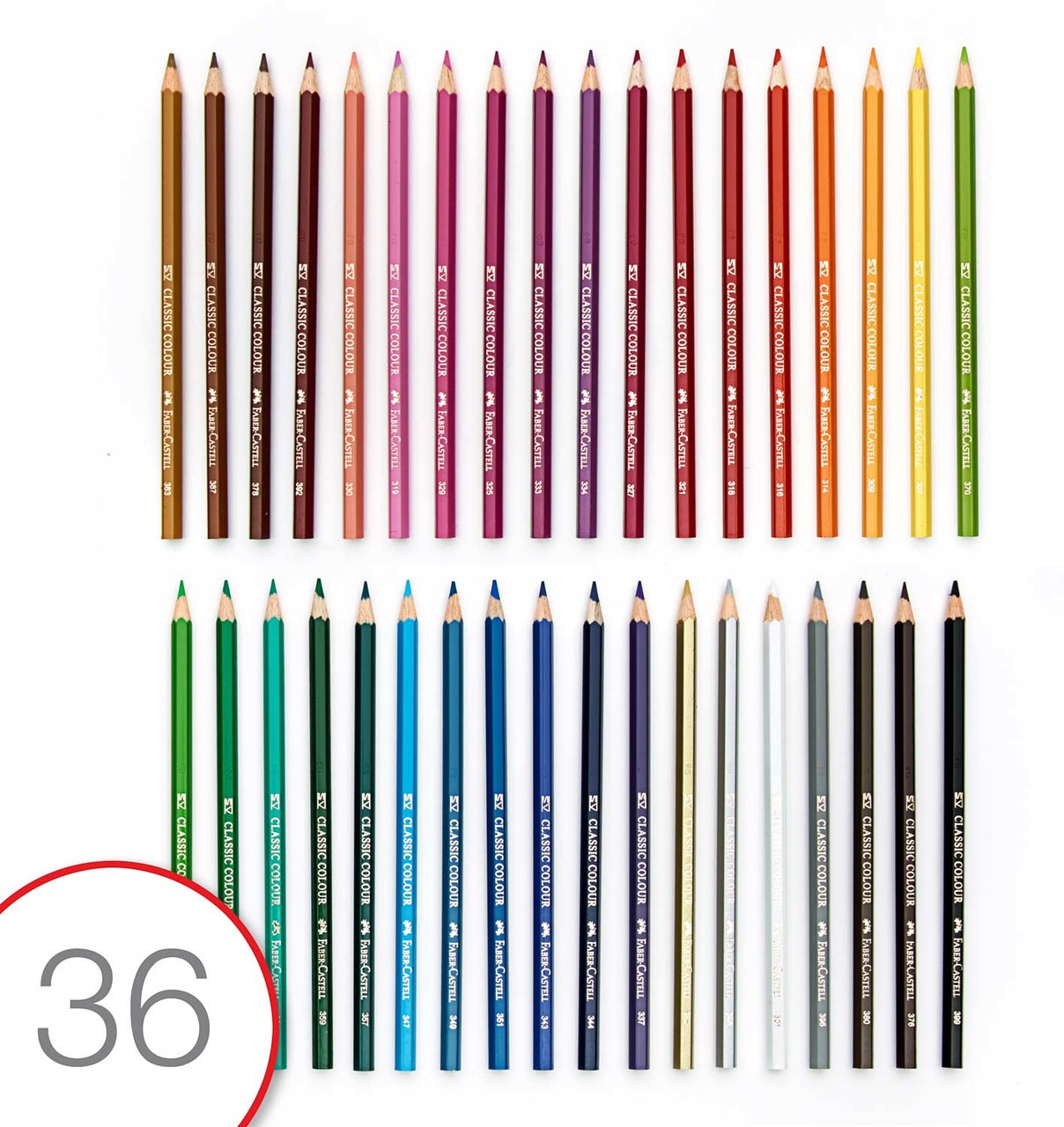 Classic Color Pencil Tin Set 36ct