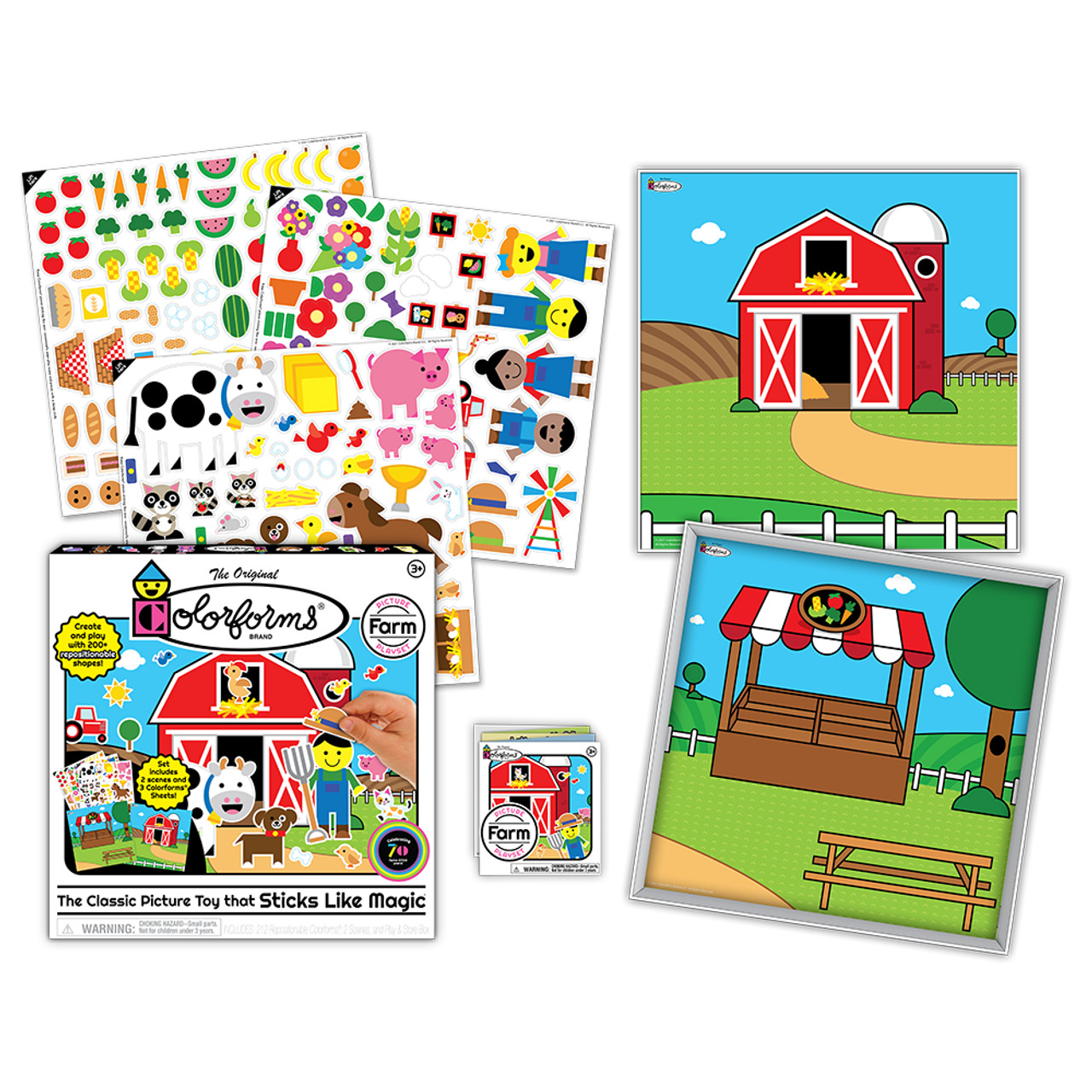 Colorforms Farm Playset