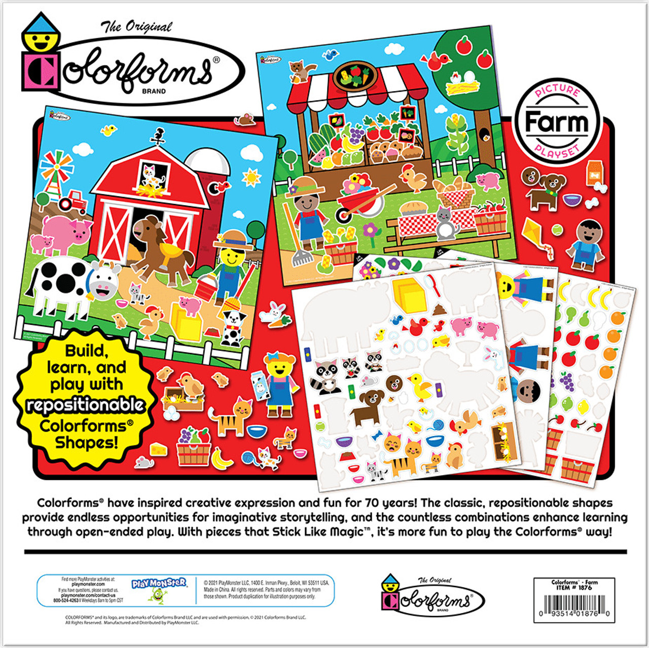 Colorforms® Farm Picture Playset 2