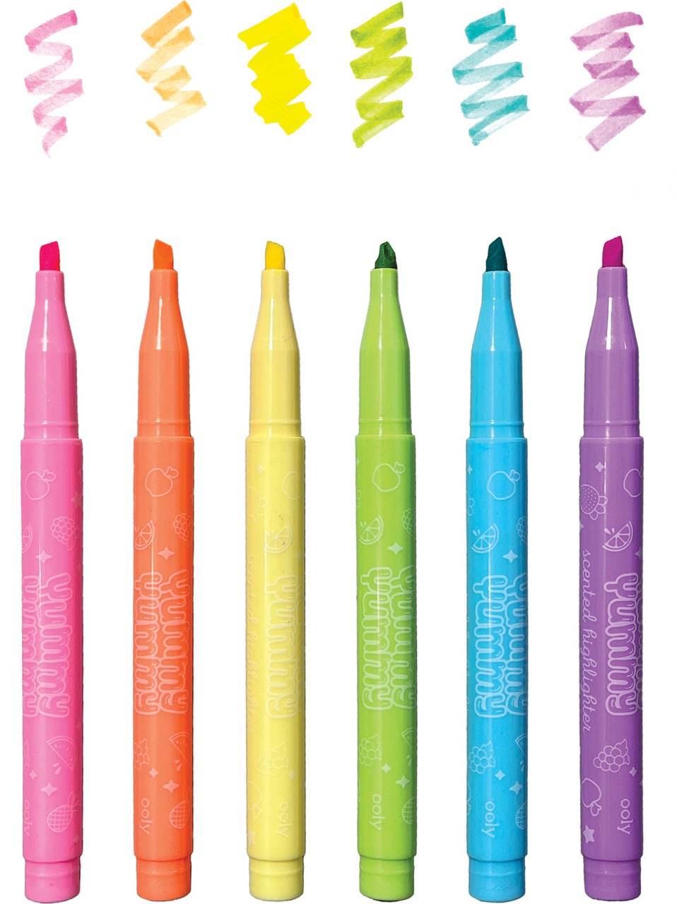 Yummy Yummy Scented Pastel Highlighters - 6 pk 3