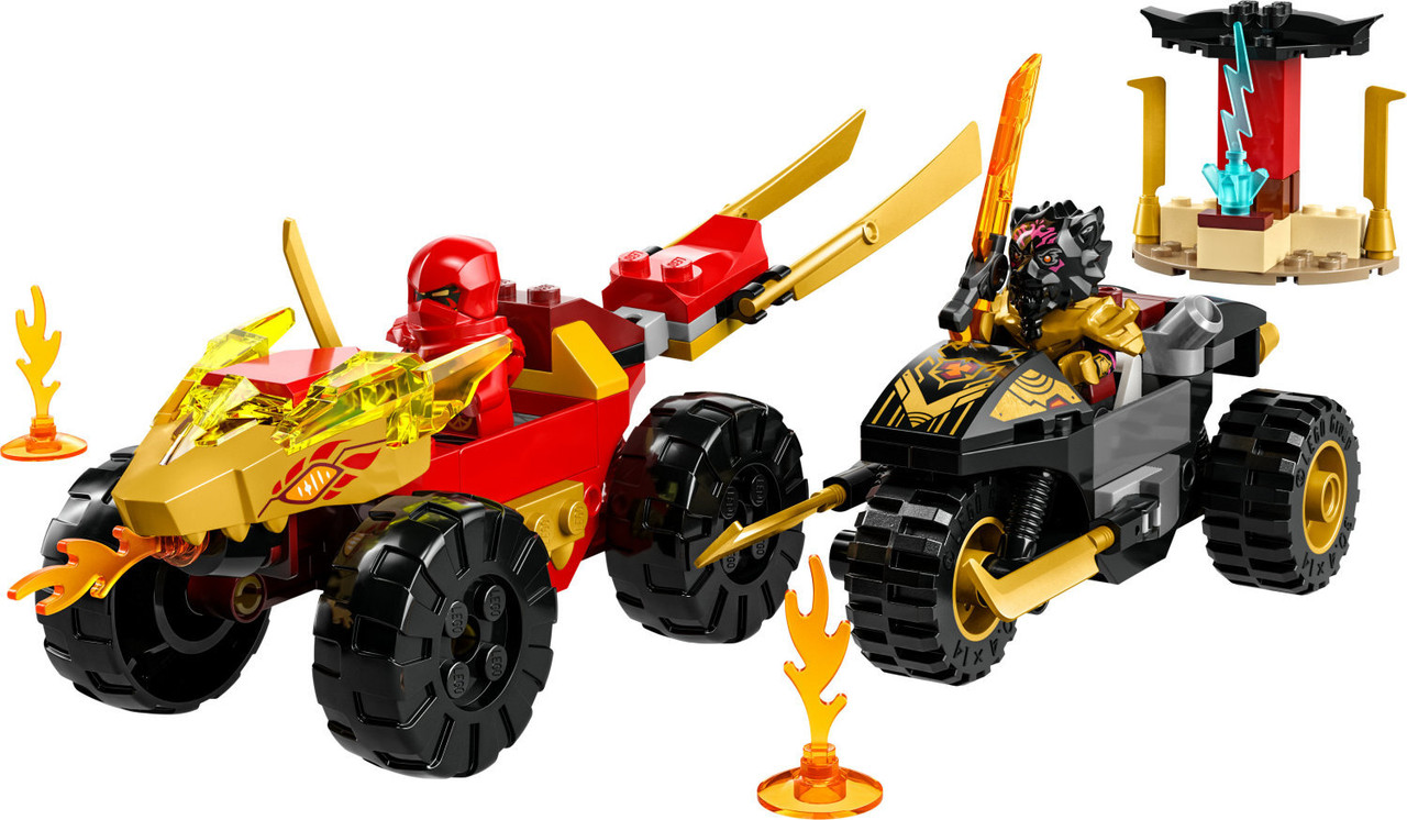 LEGO® Ninjago: Kai and Ras's Car and Bike Battle 2