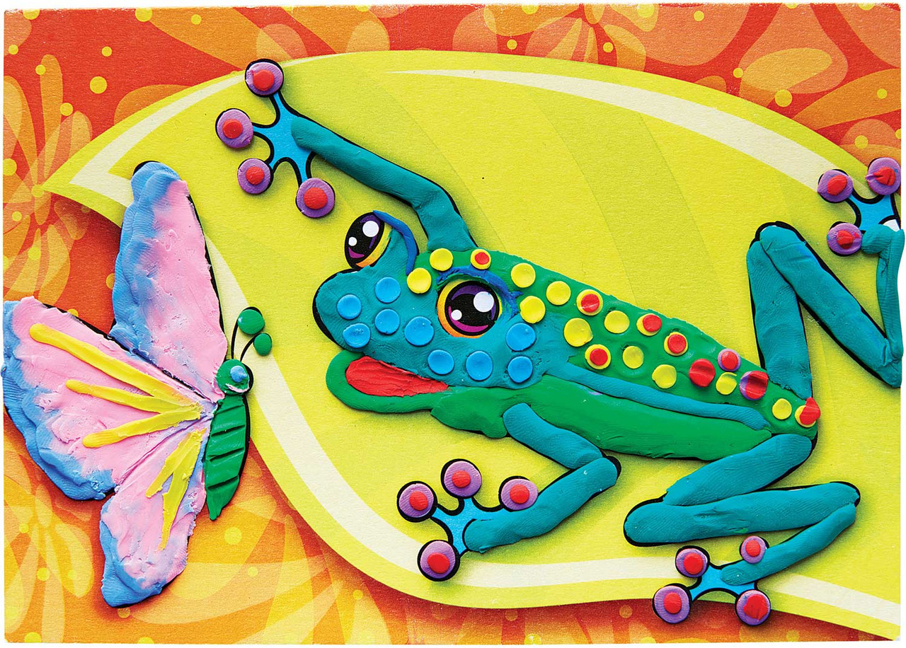 Do Art Coloring With Clay Jungle - PlayMatters Toys