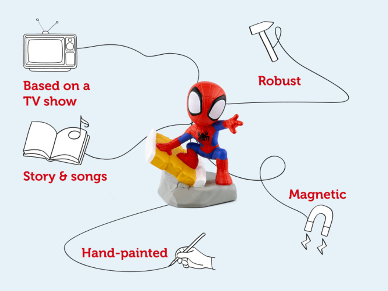 MARVEL Spidey & His Amazing Friends: Spidey Tonie - Imagination Toys