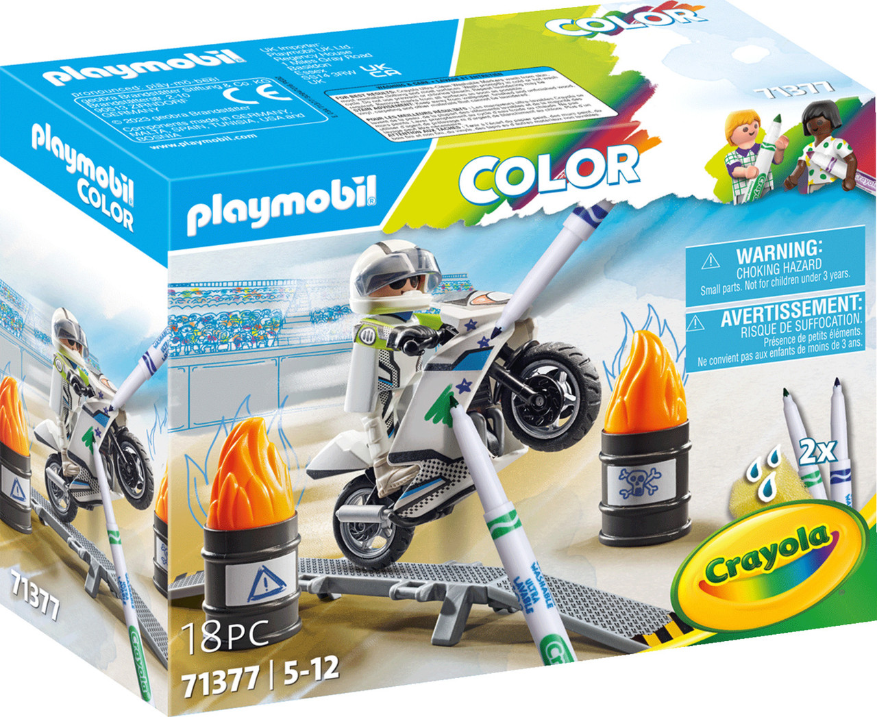 Playmobil Color: Motorbike 1