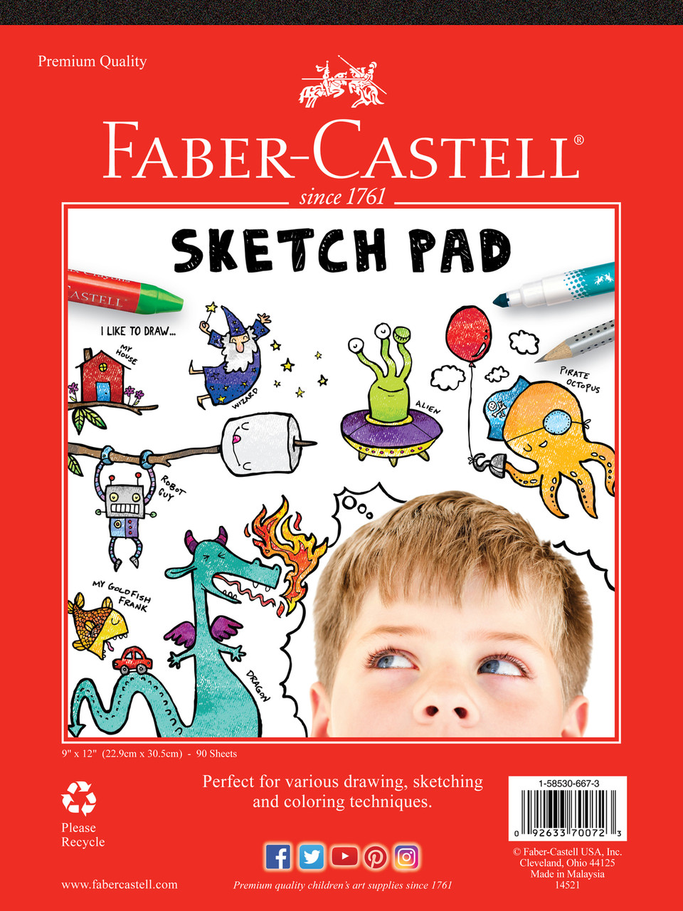 Sketch Pad 9" x 12" 2
