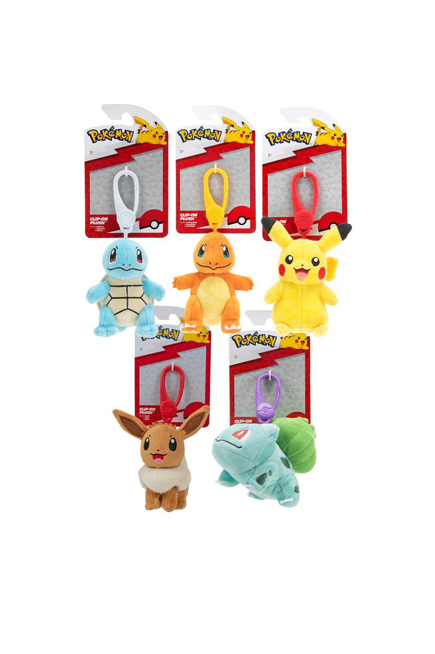 Pokemon Clip-On Plush