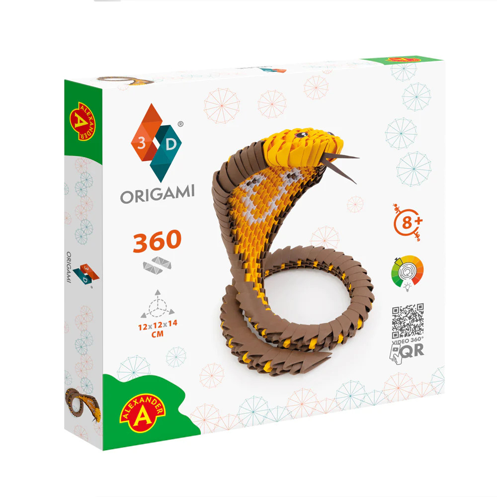 Cobra Origami 3d