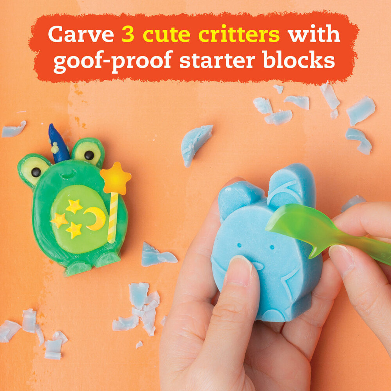 Easy-to-Carve Wax Animals 3