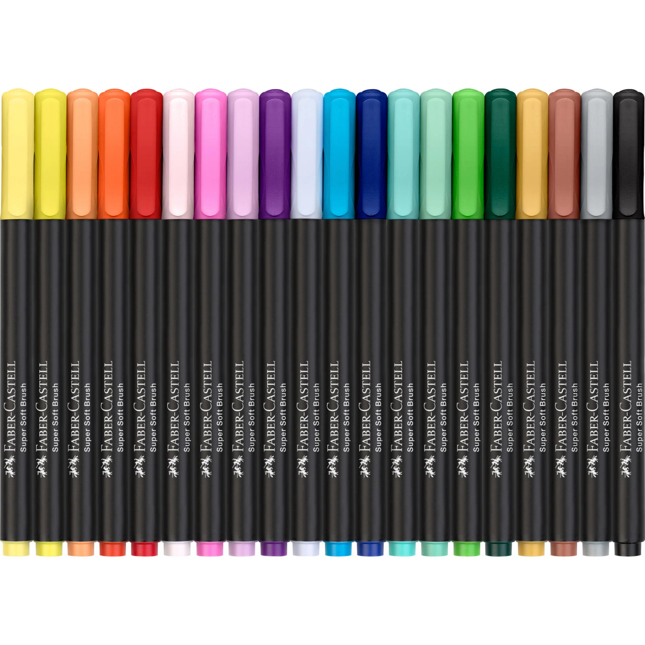 20 Count Black Edition Felt Tip Pen Set