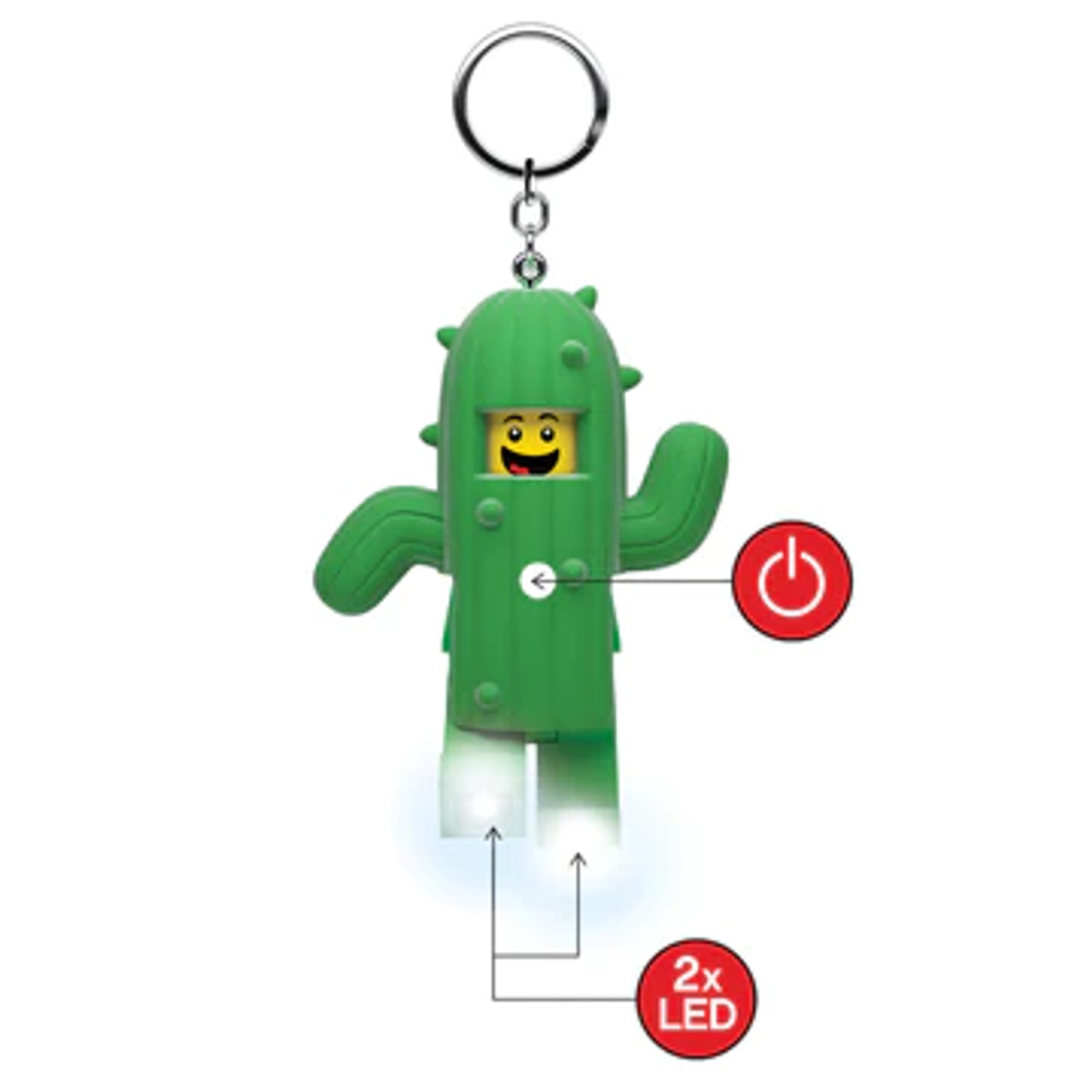 Cactus Lego Keychain Light - PlayMatters Toys