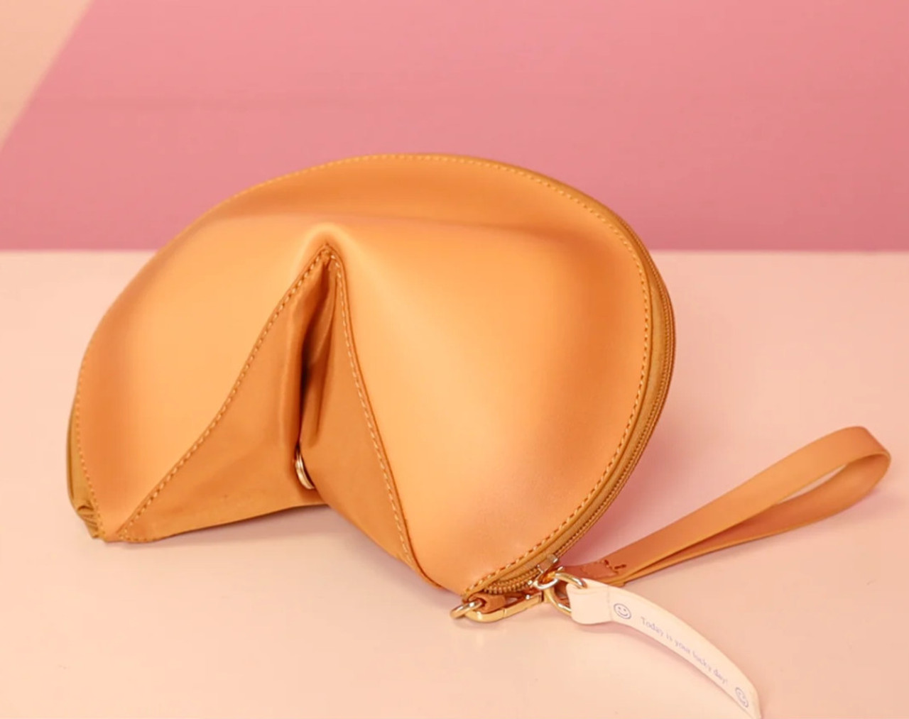 Fortune Cookie Clutch with Strap 1