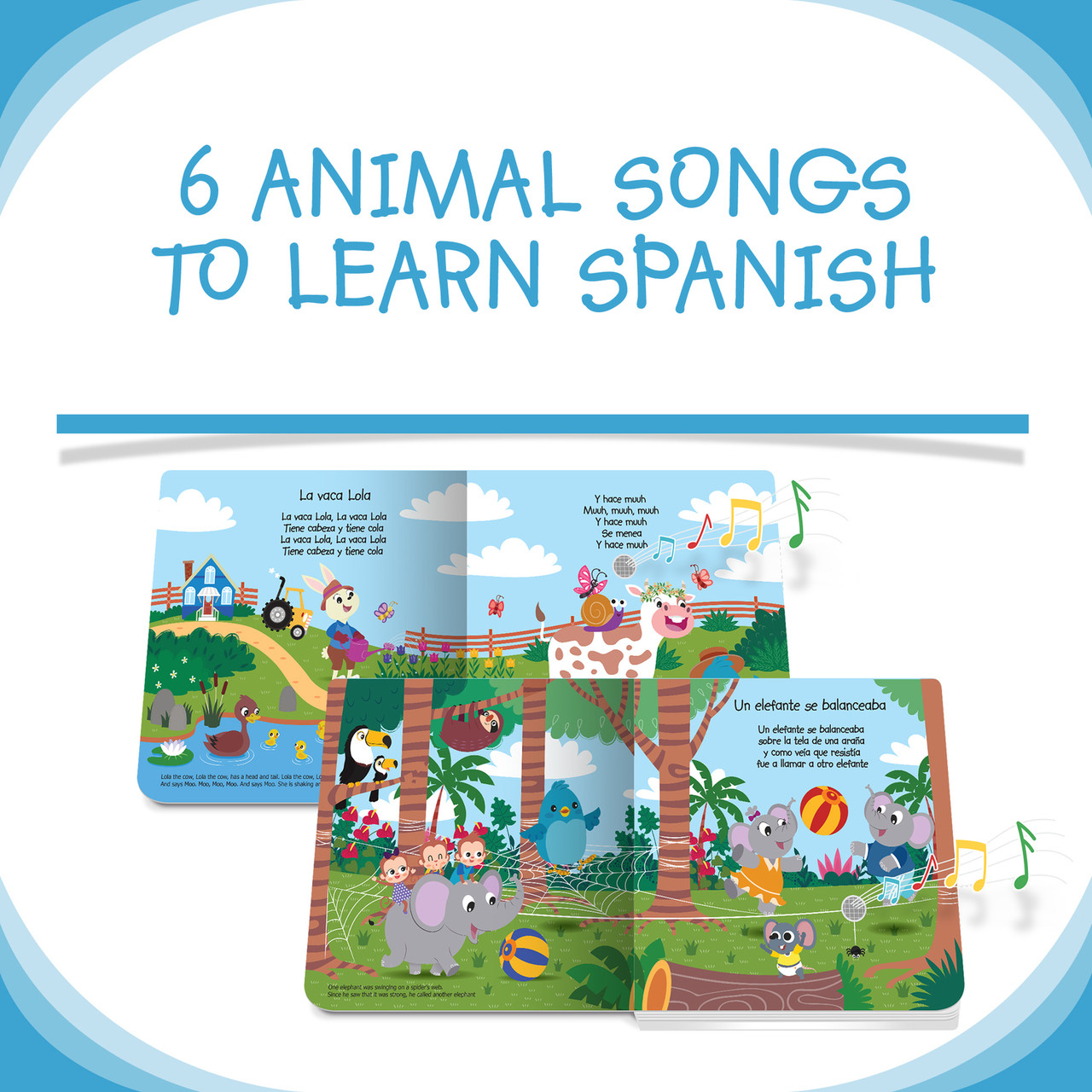 DITTY BIRD Sound Book: Canciones de Animales 4