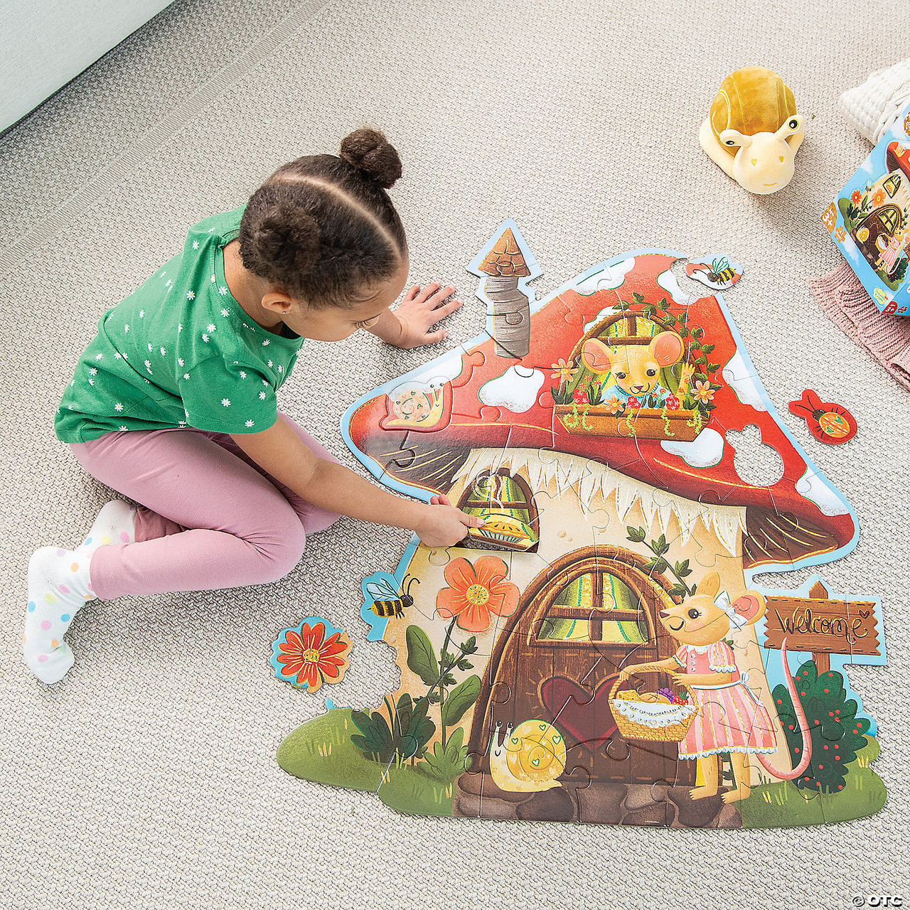 Floor Puzzle: Mouse House