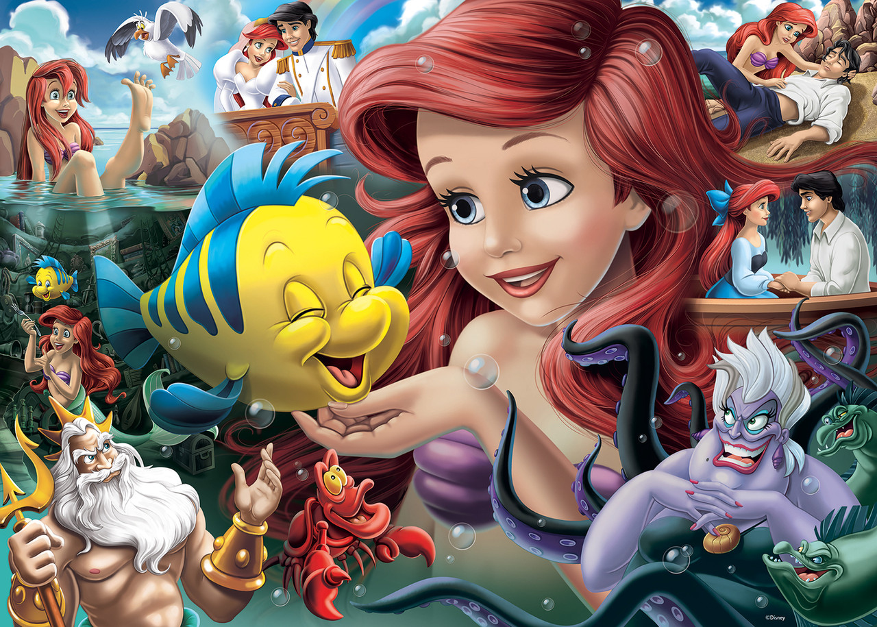Disney Heroines - The Little Mermaid (1000 Pc Puzzle) 2