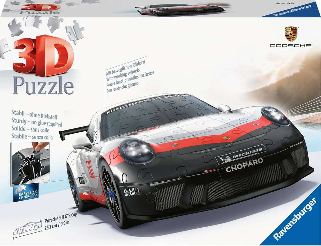 Porsche 911 GT3 (108pc 3D Puzzle) 1