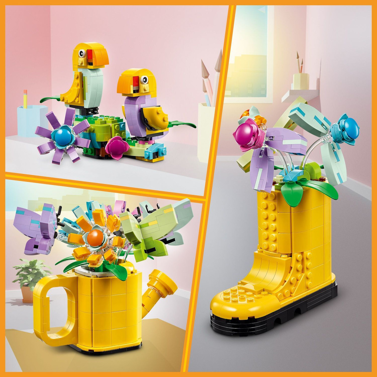 LEGO Creator: Flowers in Watering Can 3
