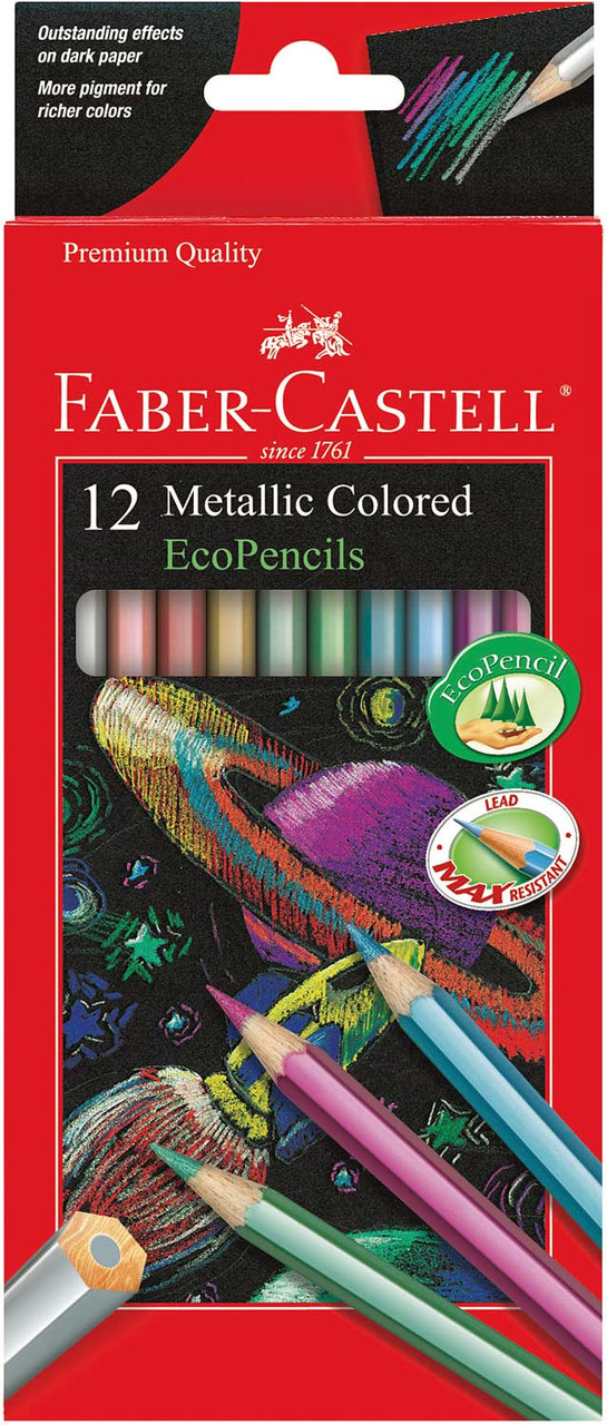 12 ct Metallic Colored EcoPencils 1