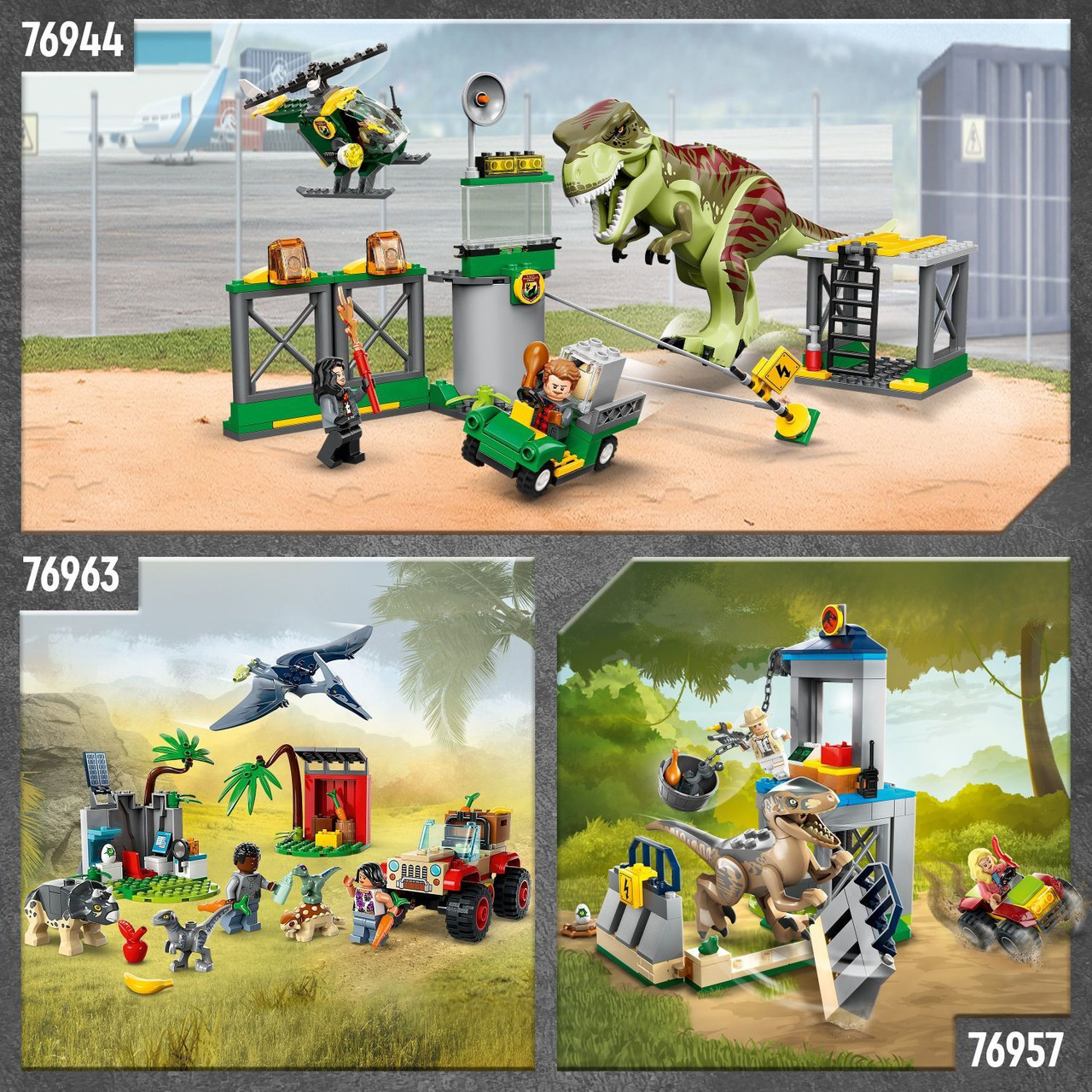 LEGO® Jurassic World™ Baby Dinosaur Rescue Center 3