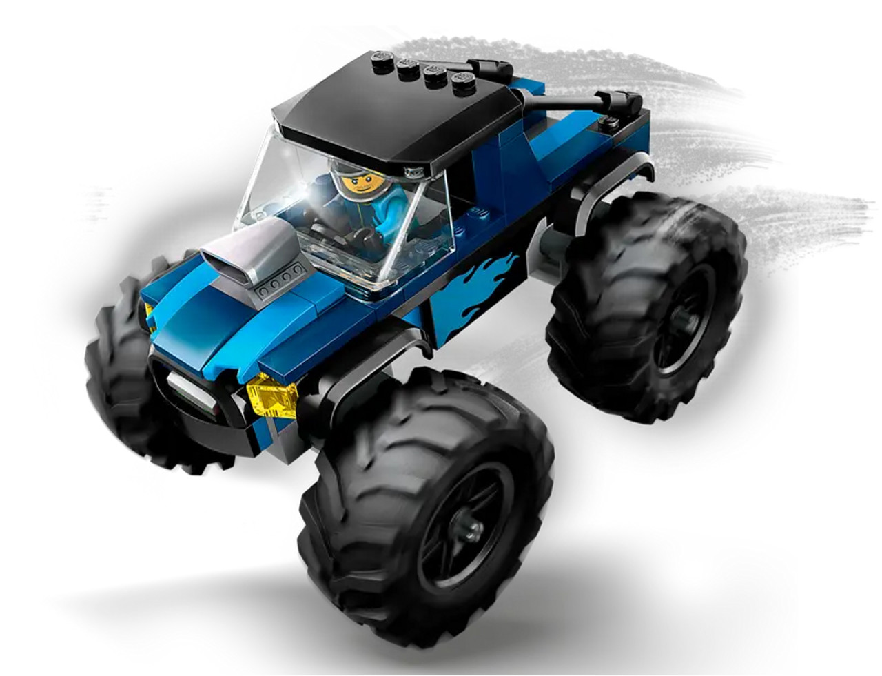 Blue Monster Truck