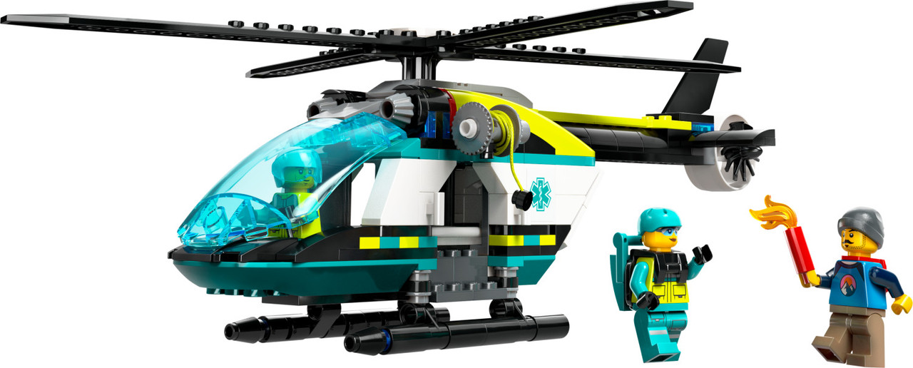 LEGO® City Great Vehicles: Emergency Rescue Helicopter 2