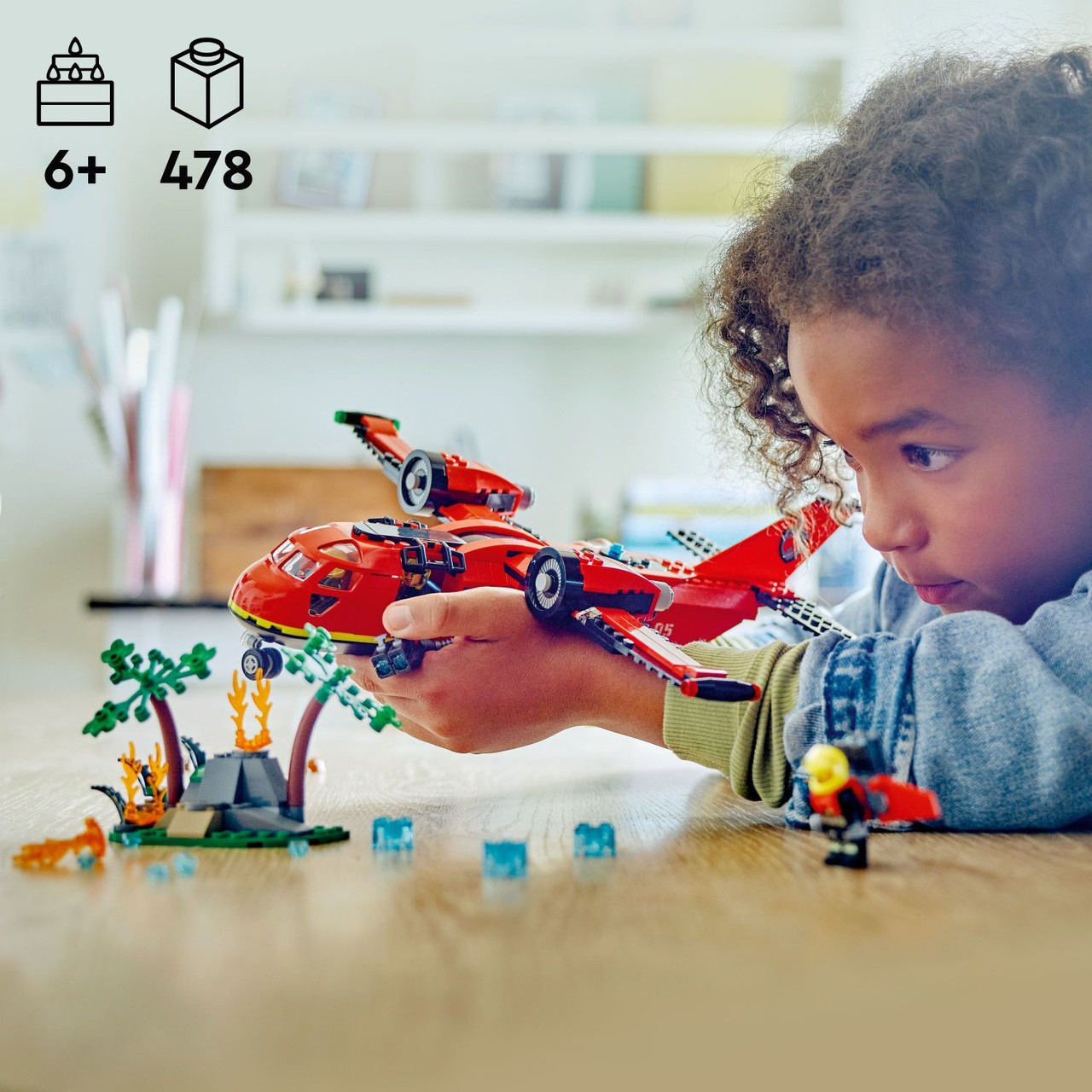 LEGO® City Fire: Fire Rescue Plane 3