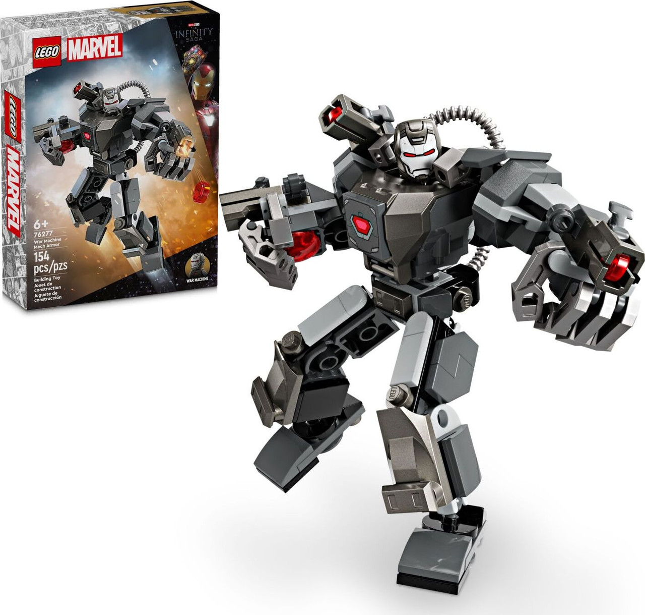 LEGO Super Heroes Marvel: War Machine Mech Armor 1