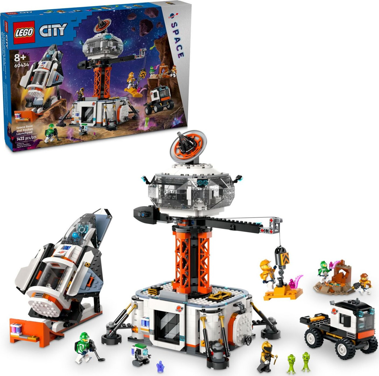 LEGO® City Space: Space Base and Rocket Launchpad 1