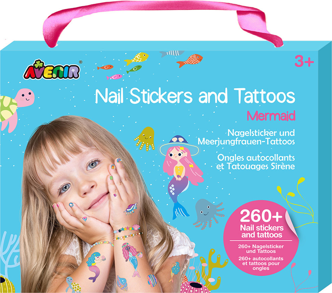 Kids Temporary Tattoos Kit for Party Gifts for Girls 6 7 8 9 10 Years Old,  Pretend Makeup Sets for Teenage Girls Arts and Crafts for Kids Age 6-9  Birthday Gifts Girls