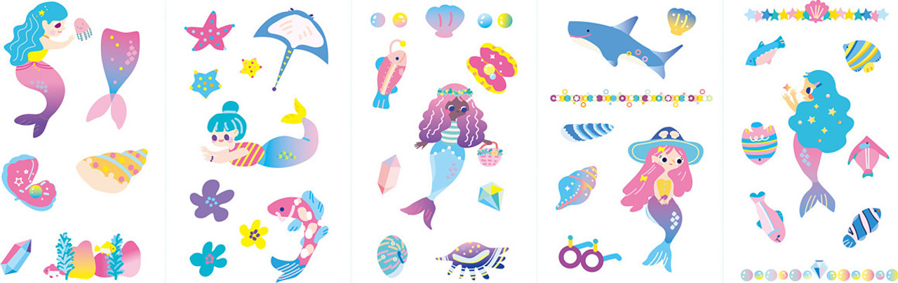 Nail Stickers & Tattoos - Mermaid 4