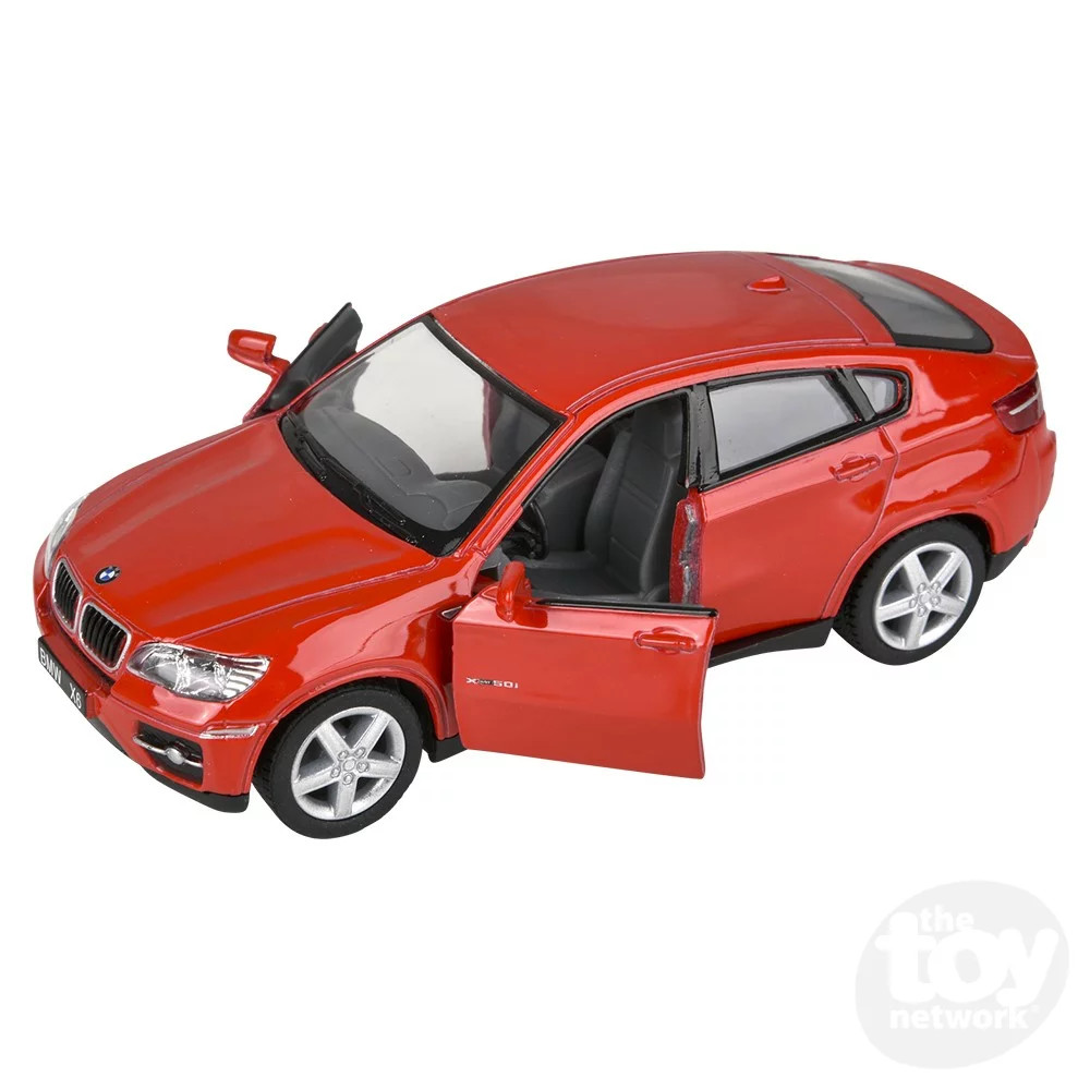 5 Inch Diecast Pull Back Bmw X6 - PlayMatters Toys