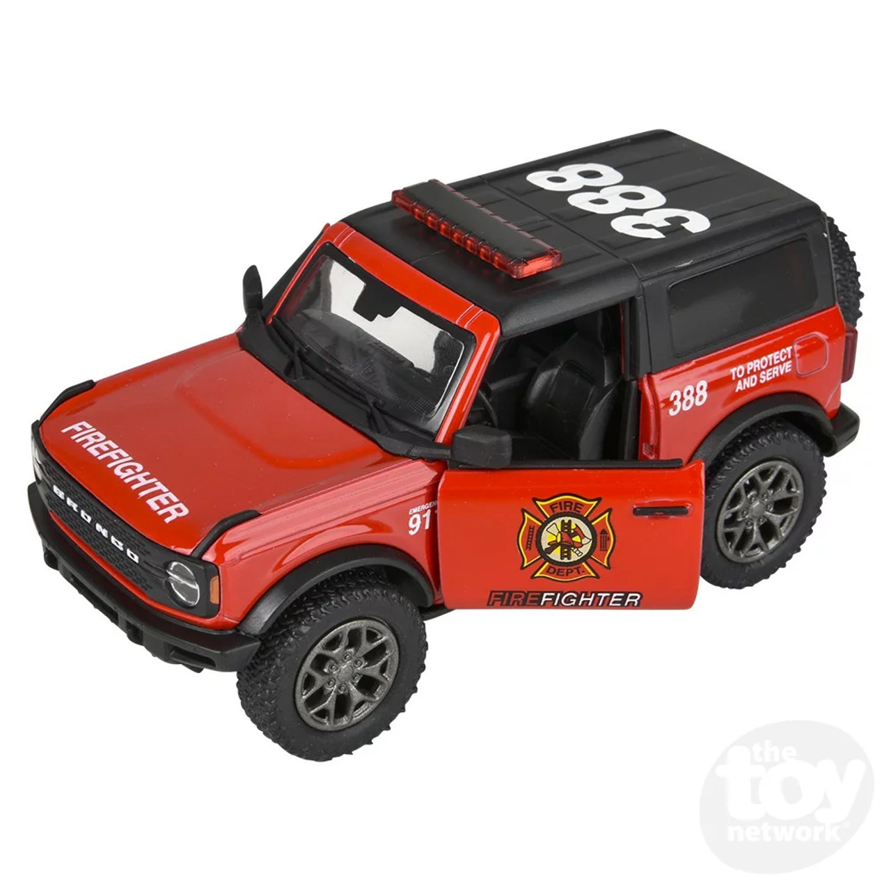 5 Inch Diecast 2022 Ford Bronco Police/Fire