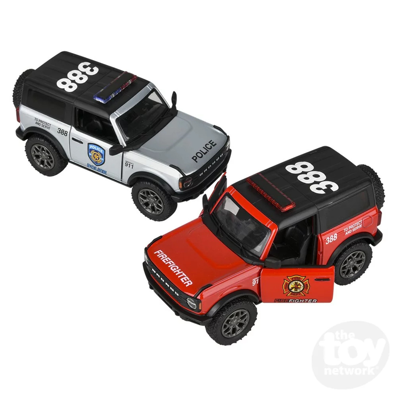 5 Inch Diecast 2022 Ford Bronco Police/Fire