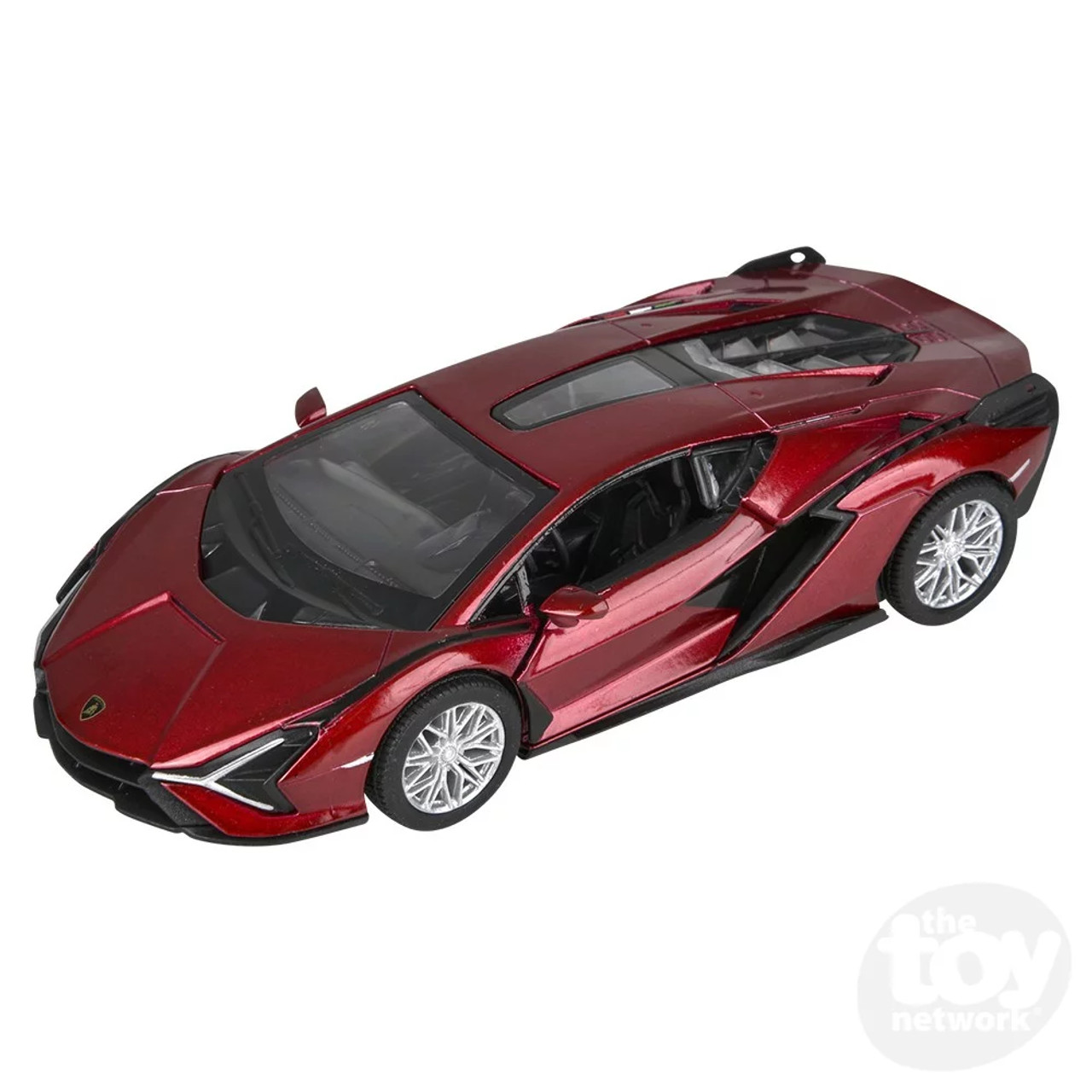 5 Inch Diecast Pull Back Lamborghini Sian Fkp 37