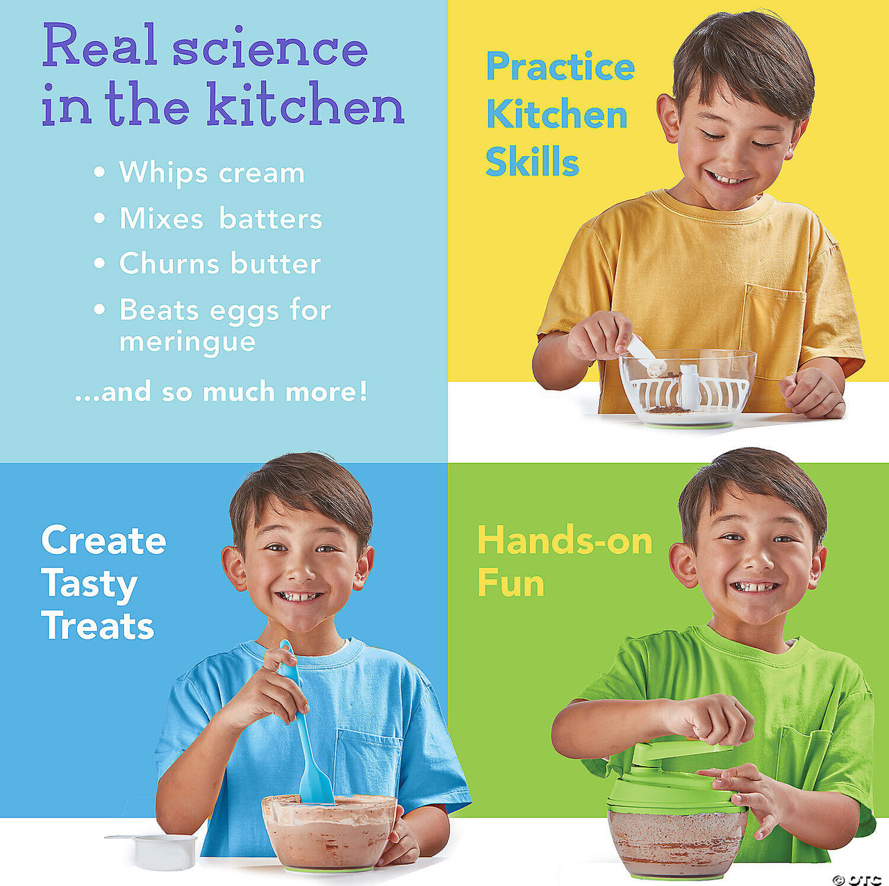 Kitchen Science Academy Wonder Whipper Cooking Set for Kids 4