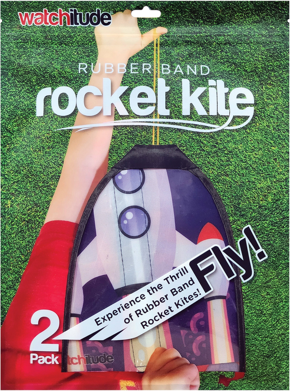 Rubber Band Rocket Kite - 2 pk 3