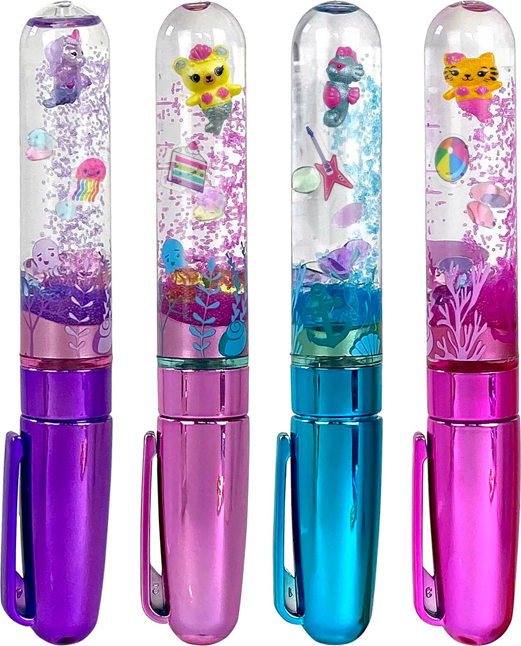 Swirly Worlds Blind Box DIY Light-up Glitter Wand Pen Collectibles 4