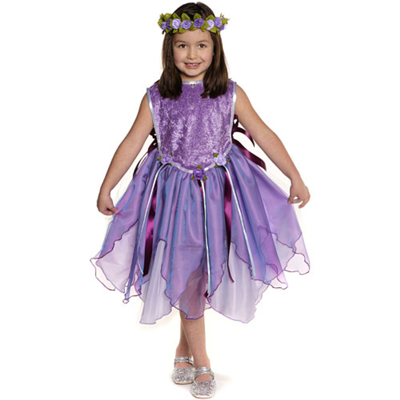 Forest Fairy Tunic, Lilac, Size 5-6
