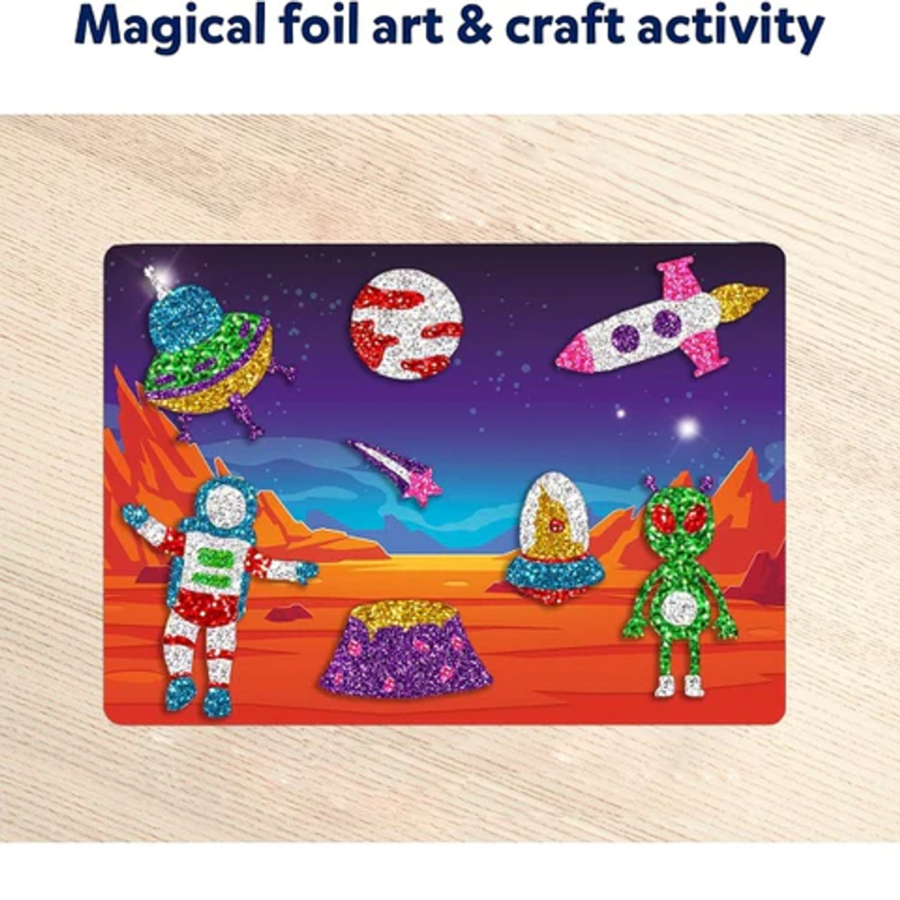 Foil Fun Up In Space