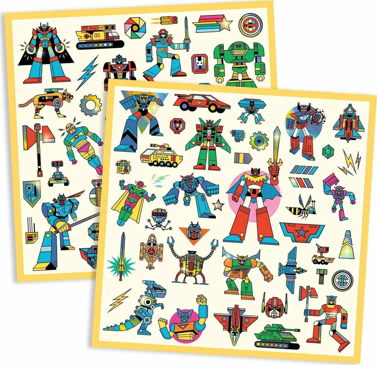 Robots Sticker Sheets 4