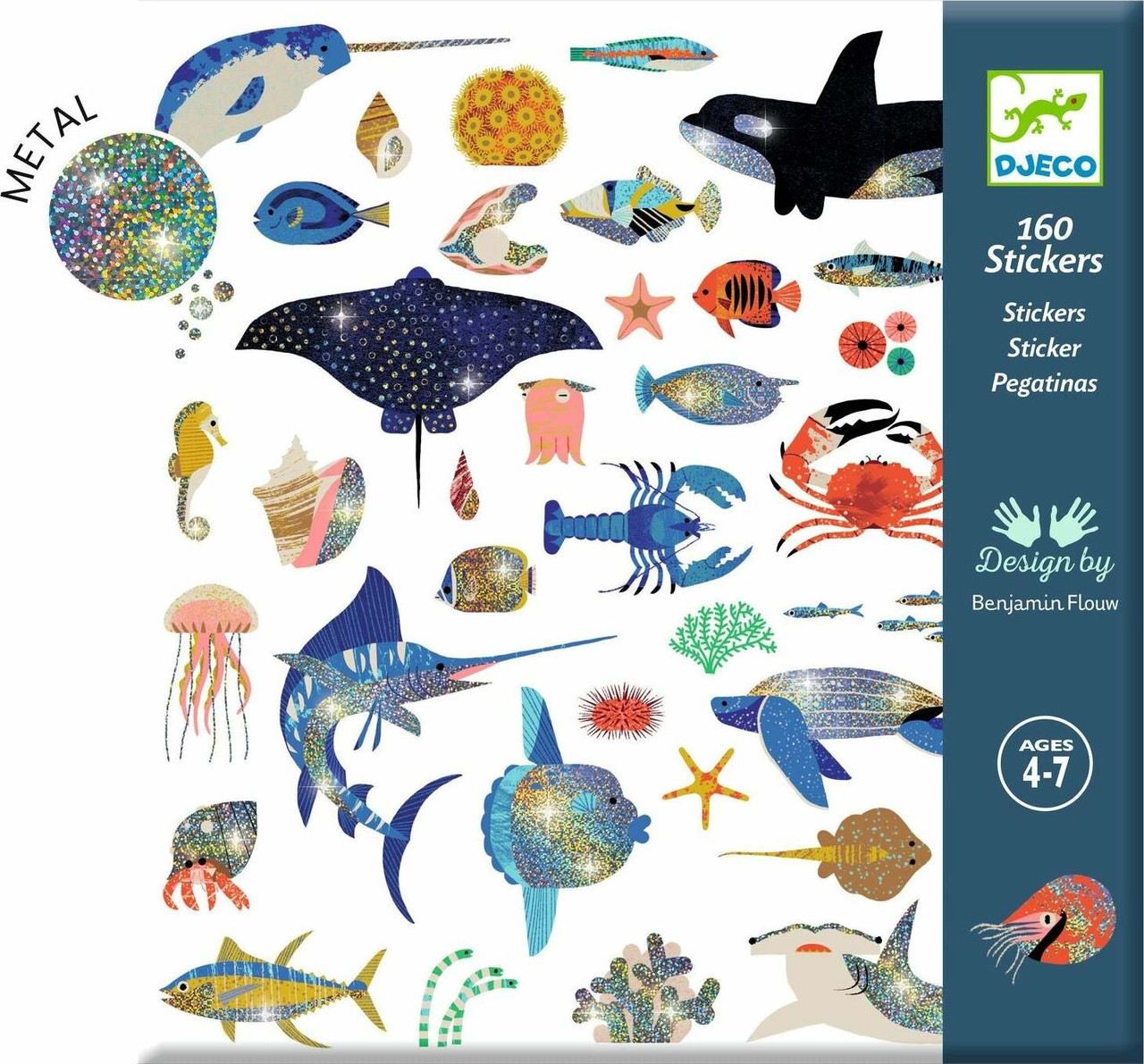 Ocean Sticker Sheets 1