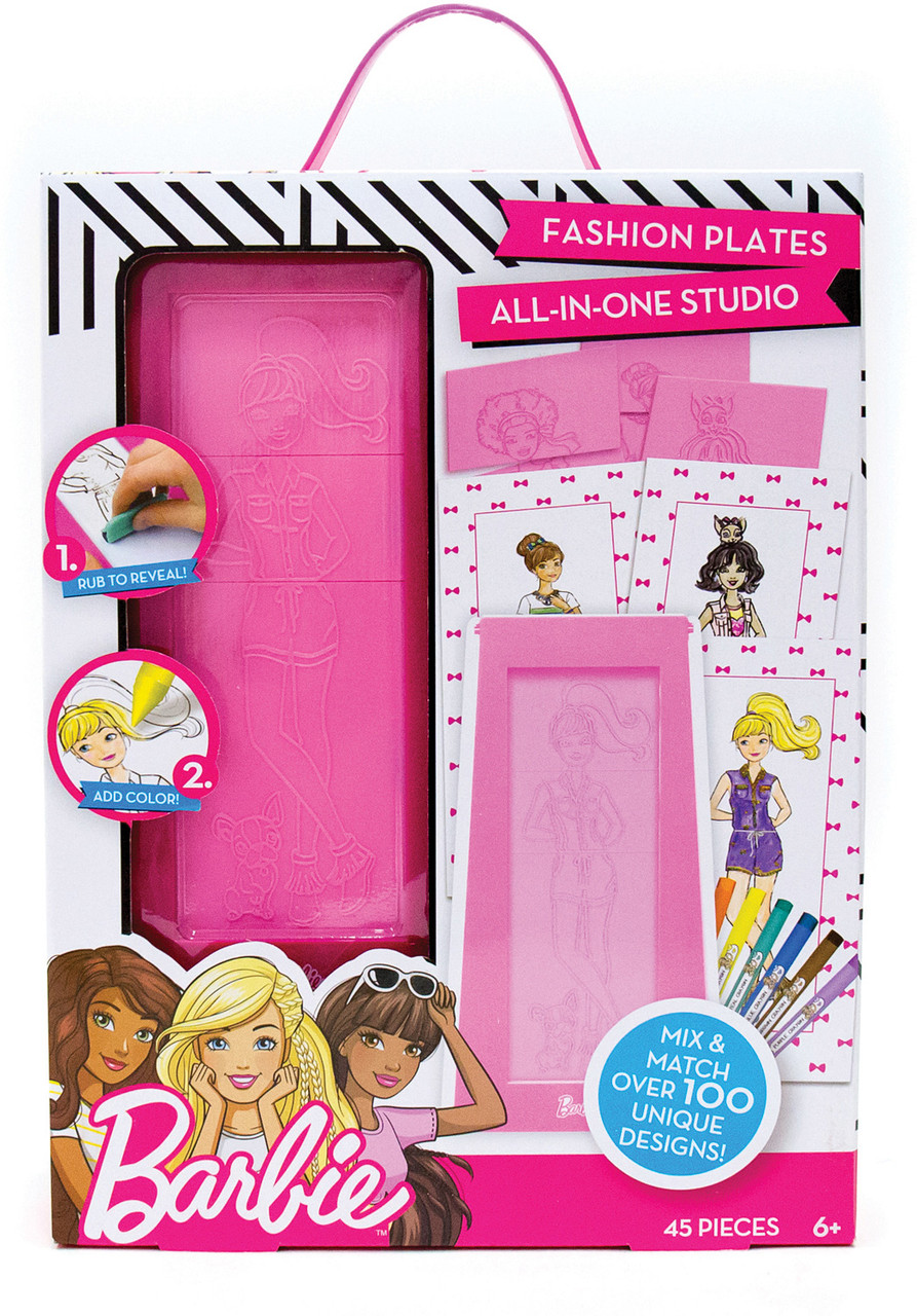 Barbie Fashion Plates All-in-One Studio 1