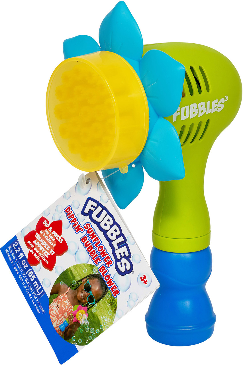 Fubbles Sunflower Dippin' Bubble Blower 2