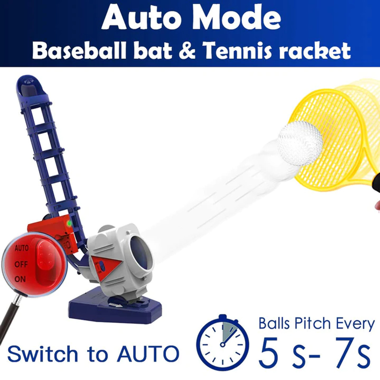 2 In 1 Rc Baseball & Tennis Play Set