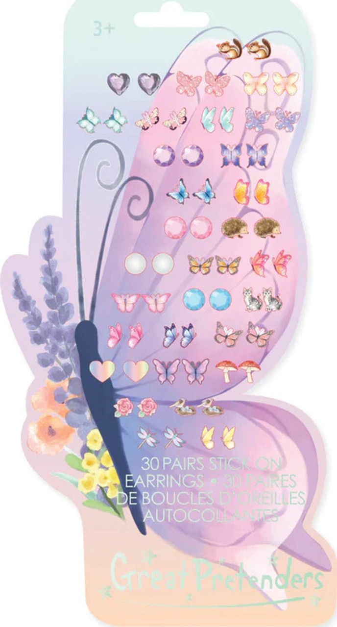 Butterfly Sticker Earrings 1